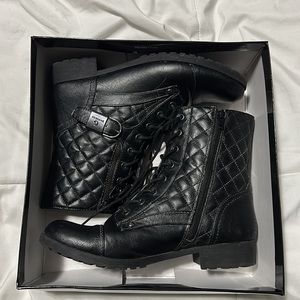 Guess combat style boots